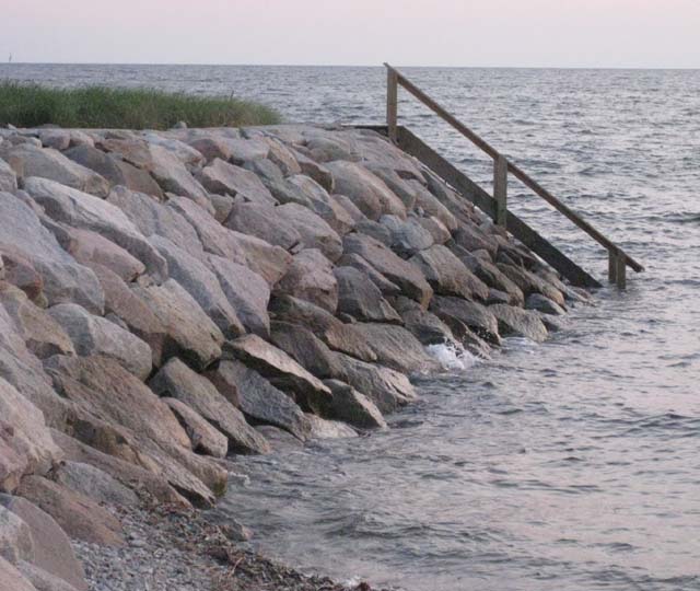 Steps at Gunning Point, Falmouth, MA